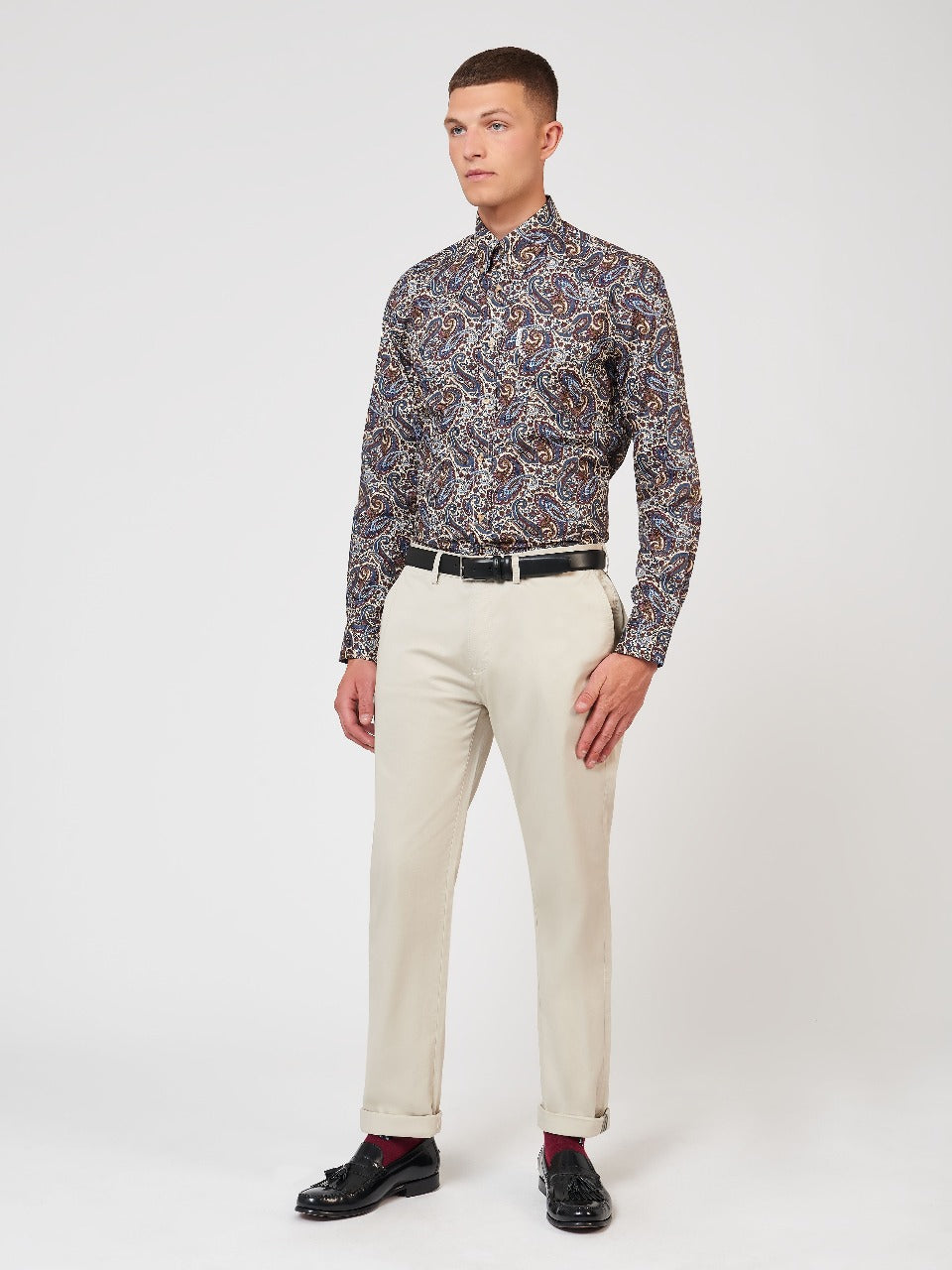 Chemises Ben Sherman Signature Paisley Multicolore | TLY-71420913